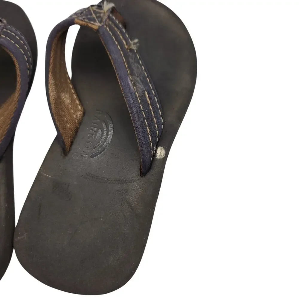 Rainbow Grombow Sandals‎ Children Size 11-12 Synthetic Nubuck Beach River
